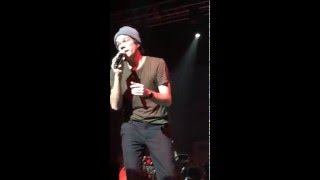 Nate Ruess-What This World Is Coming To(+반짝이 이벤트), live in korea (@현대카드 5 Nights) , 20160117 네이트루스