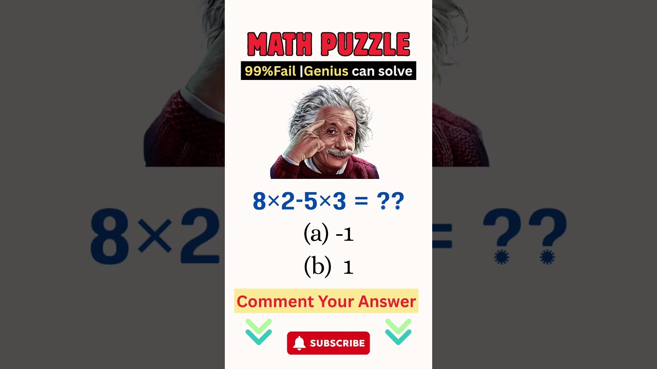 Math Puzzle 14  #math #shorts