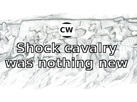 Shock cavalry was nothing new in the Middle Ages