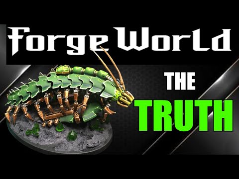 SHOCKING Reality of Games Workshop RESIN... Forgeworld Warhammer 40,000 Canoptek Tomb Sentinel 40K