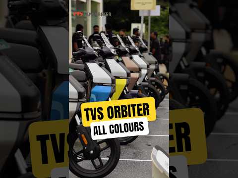 All 6 colour options of the TVS ORBITER 😃 Your fav? #tvsorbiter