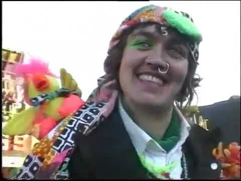 Open Cast Mine protests at Brynhenllys, Wales February 1997