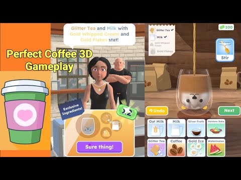 Perfect Coffee 3D Game Gameplay - YouTube