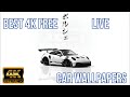 Porsche GT3 RS Live Wallpaper With Snow Effect 3 Hours 4K Ultra HD Screensaver