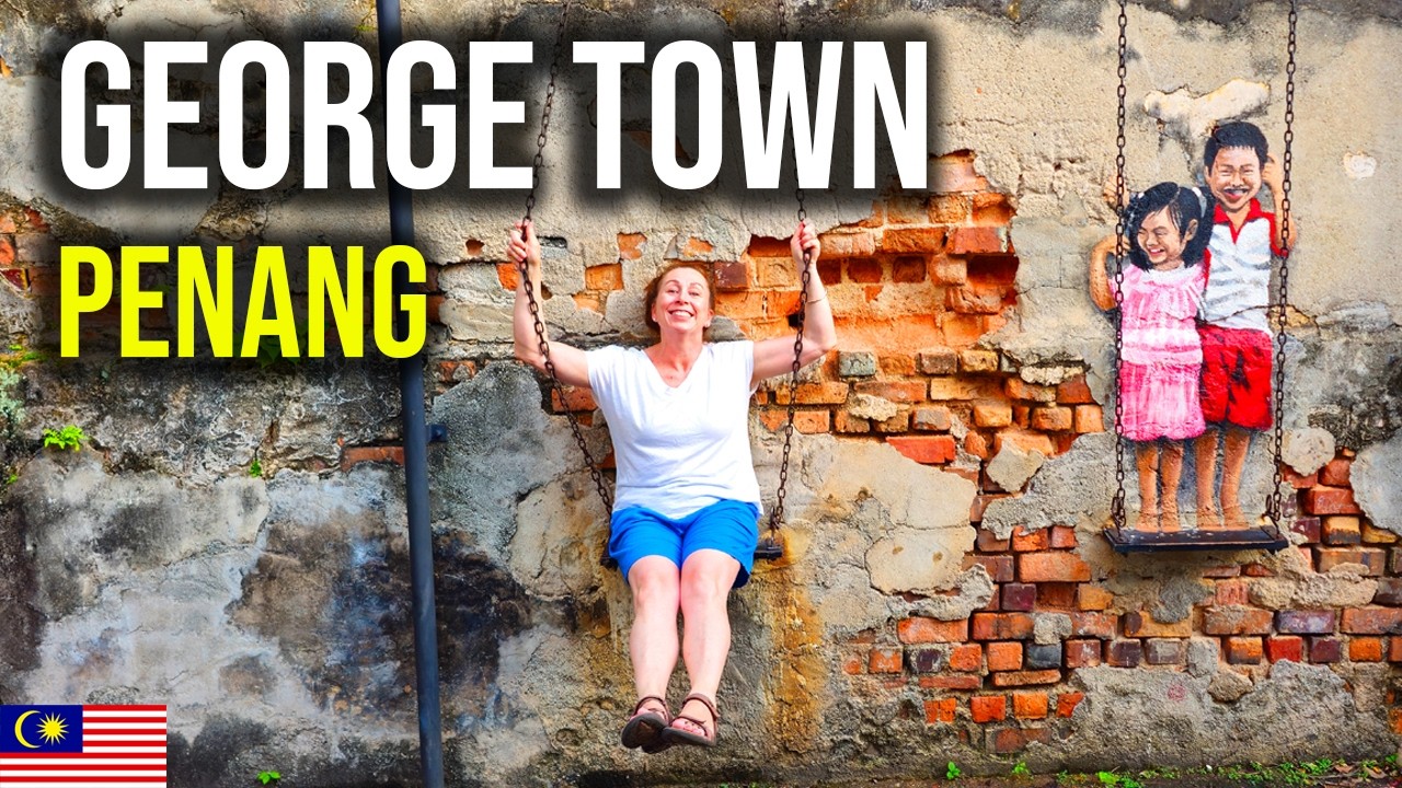 Exploring George Town: Street Art, Temples & Blue Mansion (Penang Part 1)