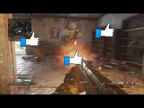 MWR TDM. Camping with at Ak47 on Overgrown