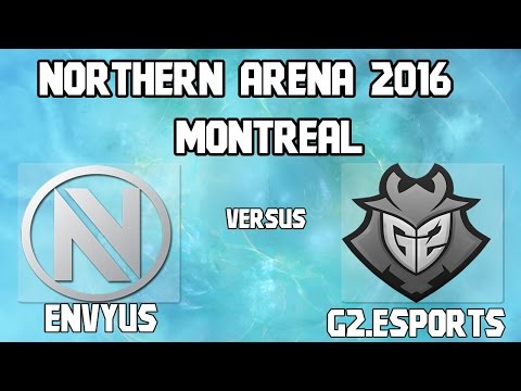 EnVyus vs G2.esports Northern Arena 2016 - Montreal de_overpass