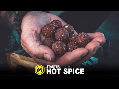 MIVARDI - Boilies Rapid Starter 3,5 kg 24 mm Hot Spice