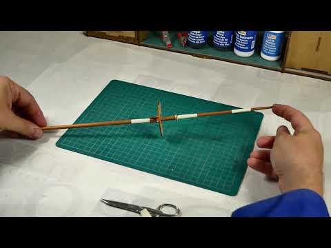 PALOS 56- Como construir los mástiles 4. ENDURANCE - Modelismo Naval - Artesanía