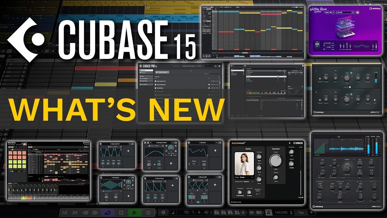 What Is New in Cubase 15 | Promo Video - YouTube
