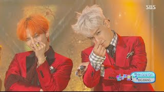 BIGBANG(GD&amp;T.O.P) - &#39;쩔어(ZUTTER)&#39; 0809 SBS Inkigayo