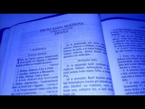 2. Svätá Biblia - Exodus - 2. Mojžišová kniha