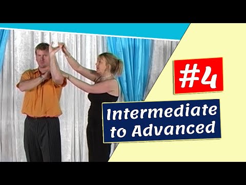 Modern Jive Intermediate To Advanced Routine #4  -  FULL CLASS with lead and follow teach