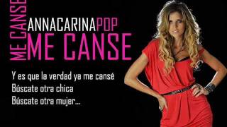 Anna Carina - Me cansé (Video y audio Full HD)