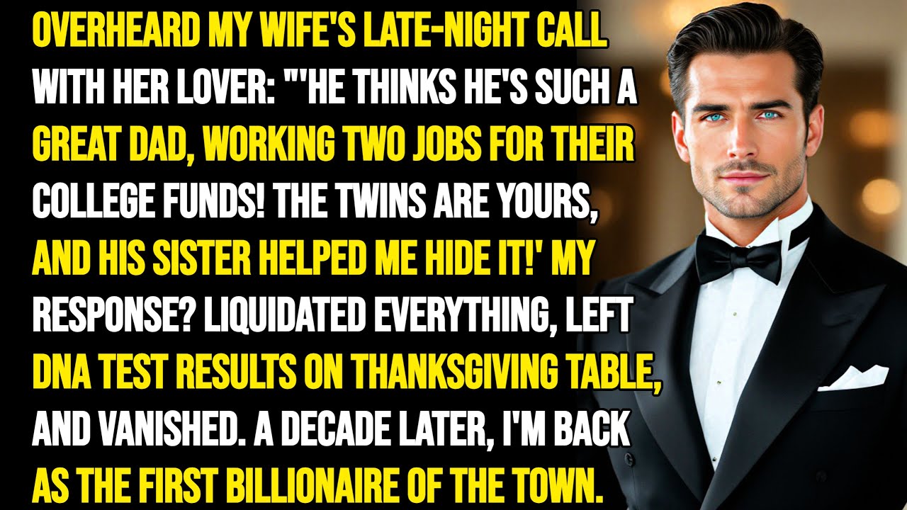 Husband Vanishes After Thanksgiving DNA Reveal, Returns As BILLIONAIRE To DESTROY Them All W Revenge