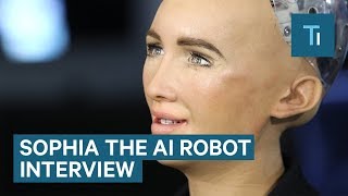 We Talked To Sophia — The AI Robot That Once Said It Would &#39;Destroy Humans&#39;