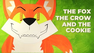 the Fox, the Crow, and the Cookie | paper puppet animation