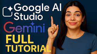 Google AI Studio Full Tutorial 2025! Unlock All the Gemini Features (From Chat Prompt to Build App)