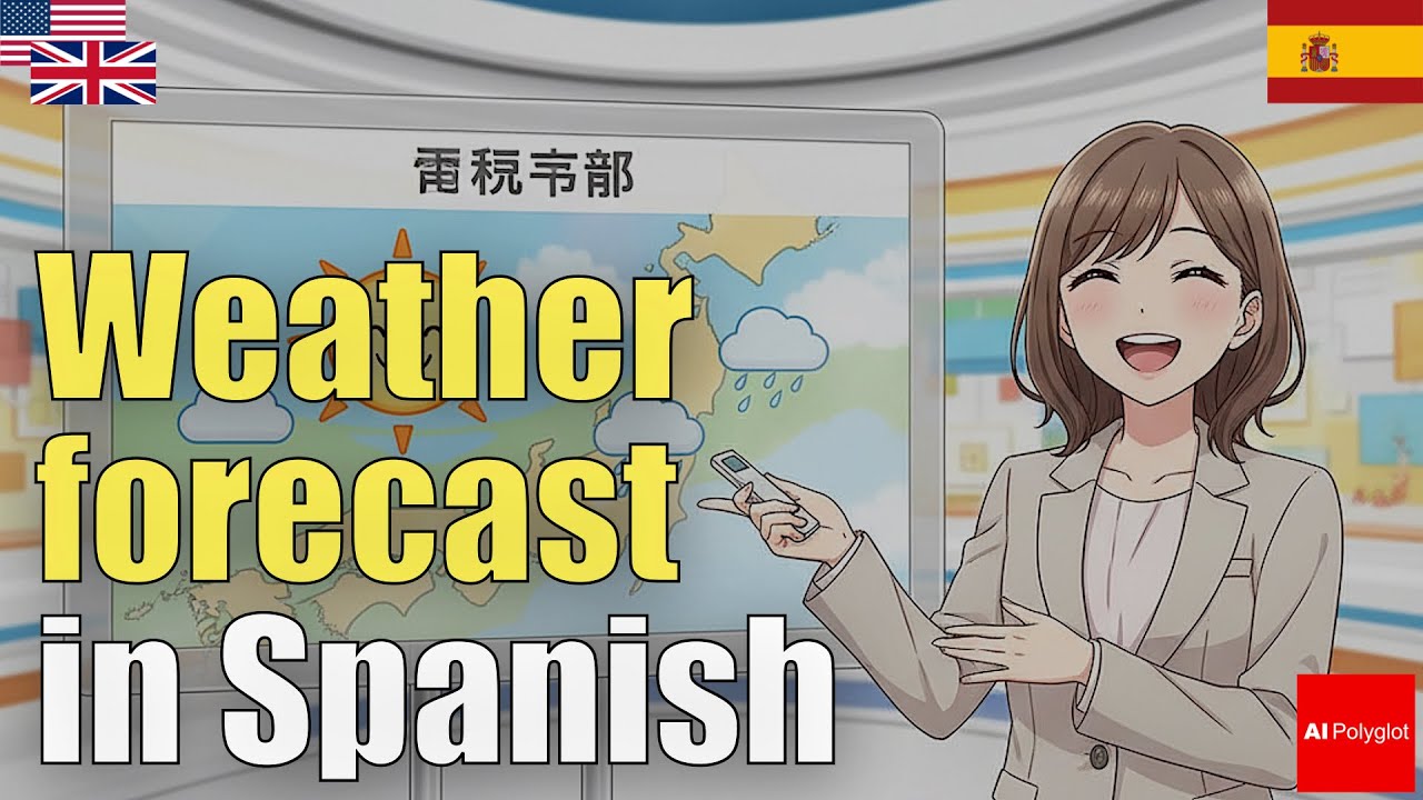Weather forecast in Spanish | Natural Listening | Must-Know
