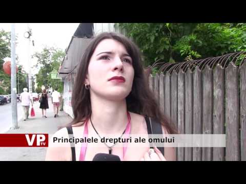 Principalele drepturi ale omului