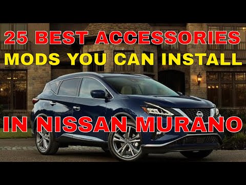 25 Different Accessories MODS You Can Install In Your Nissan Murano Exterior Interior Chrome