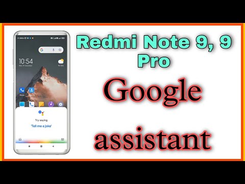 Redmi Note 9, 9 Pro How to use Google assistant // redmi phone me kaise use kre Google assistant ka