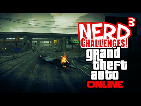 Nerd³ Challenges! 8 Player Top Fun! - GTA Online