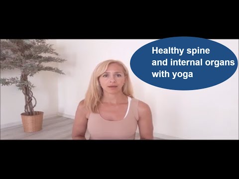 X. Spine and internal organs in yoga practice