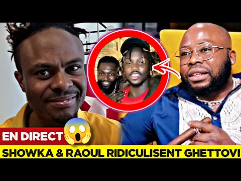 🚨SHOWKA & RAOUL LE BLANC RIDICULISENT GHETTOVI & LES BANNOU EN DIRECT 🤯🇹🇬