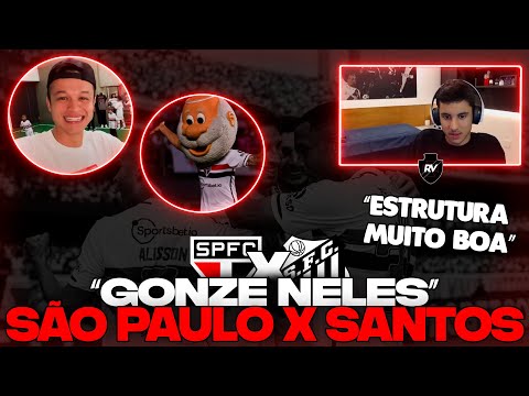 REACT DO RENATINHO: SÃO PAULO 4 x 1 SANTOS - GONZE NELES
