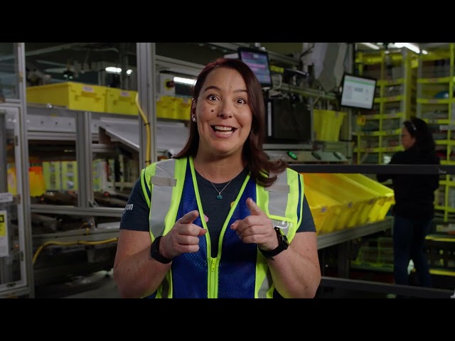 Grade 6+ Amazon Robotics FC Tour - Video 5