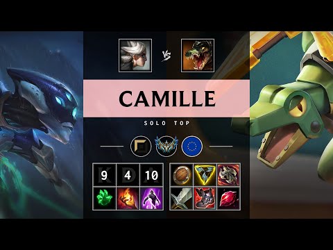 Camille Top vs Renekton - EUW Challenger Patch 25.15