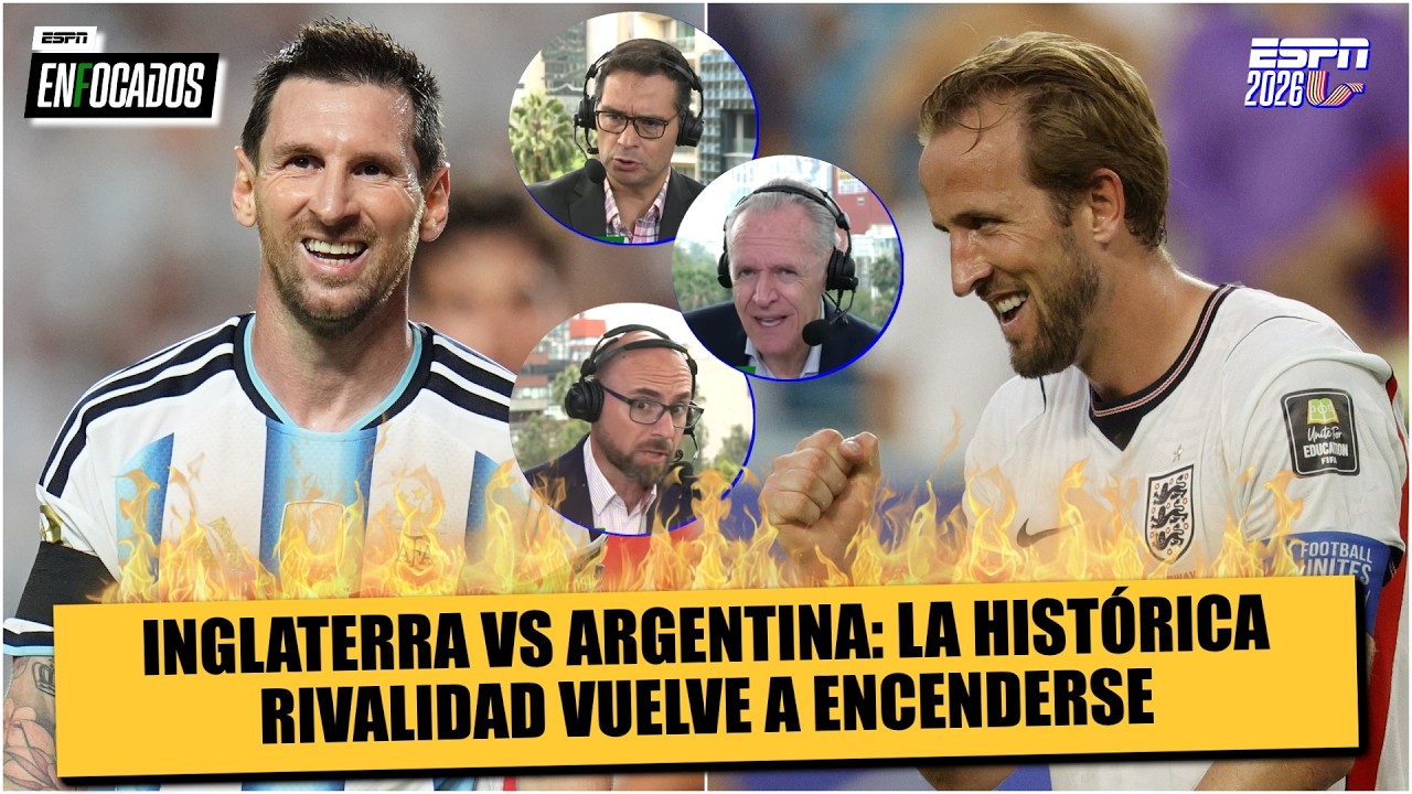 ¡ATENCIÓN! INGLATERRA llegará a la final. Tiene lo suficiente para ELIMINAR a ARGENTINA | Enfocados
