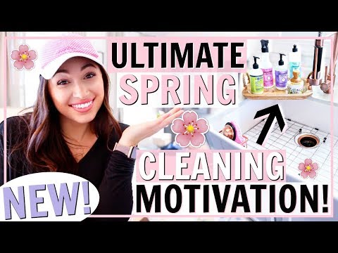 NEW! SPRING CLEANING MOTIVATION 2019! CLEAN MY HOUSE WITH ME! | Alexandra Beuter Video