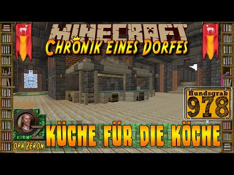 Minecraft #978-Chronik eines Dorfes- Küche für die Köche [HD+Deutsch]
