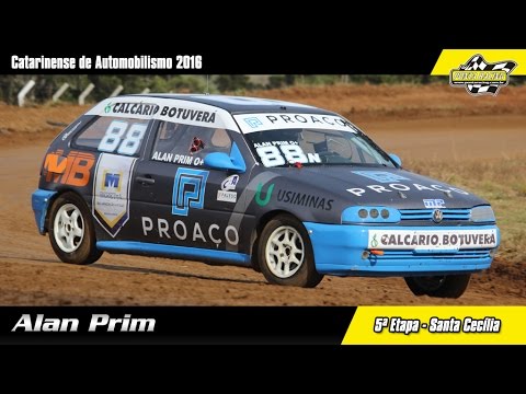 Alan Prim - 5ª Etapa Catarinense de Automobilismo 2016 - Santa Cecília