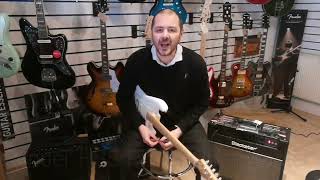 Video thumbnail for Fender HSS Player Stratocaster - Rimmers Music by Rimmers Music