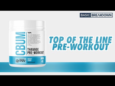 CBUM Thavage Pre-Workout Supplement Review | Basic Breakdown