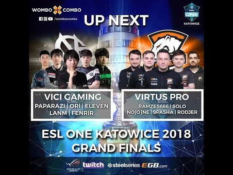 Virtus.Pro vs Vici Gaming Game 1 (BO5) GrandFinals | ESL One Katowice 2018