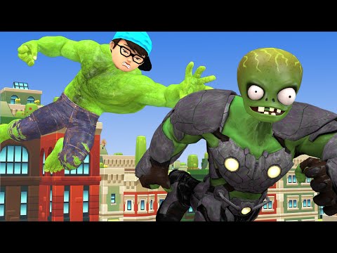 Good Nick Transform NickHulk Hero Protect Tani vs Giant Zombie - Scary Teacher 3D Funny Story