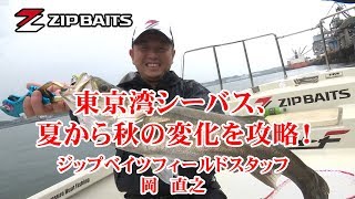 ルアー合衆国+ 東京湾シーバス、夏から秋の変化を攻略!(岡直之 東京湾)