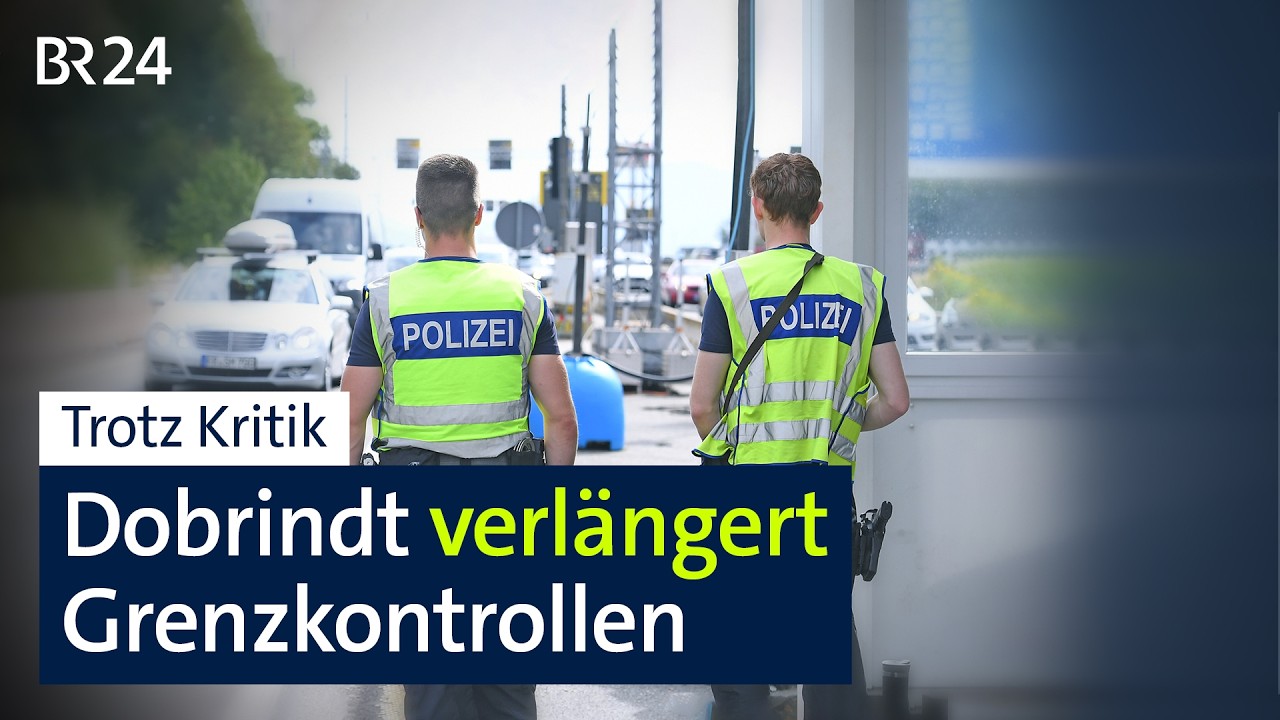 Herrmann begrüßt die Verlängerung der Binnengrenzkontrollen | BR24