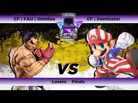 Flynn's Arcade 056 Losers Finals - CF | FAU | Omnilax (Kazuya)Vs CF | Dominator (Mario) Tournament