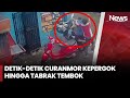 Kepergok Saat Beraksi Pelaku Panik Saat Dikejar Hingga Tabrak Tembok INews Siang 07 12