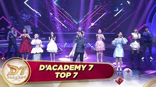 Download lagu 'Sabda Cinta' Dibawakan All Coach & Top 7 Academia, Opening Semakin Berkelas! | D’Academy 7 Top 7 mp3