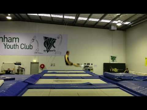 Trampoline Level 1 routine