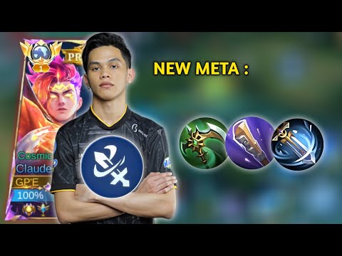 THANK YOU "ONIC SKYLAR" FOR THIS NEW CLAUDE 1 HIT BUILD 2025! (must try) - Mobile Legends