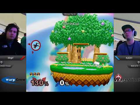 WarpZone - Mrgh' (Captain Falcon) vs K2DH (Marth / Zelda) - Winners
