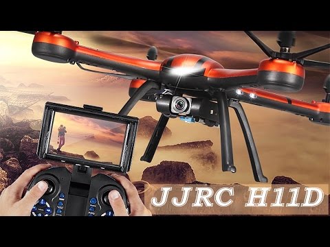 Drone JJRC-H11D Unboxing en español