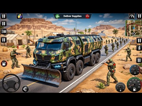 US Army Truck Driving Simulator – Military Cargo Transport & Offroad Truck Game